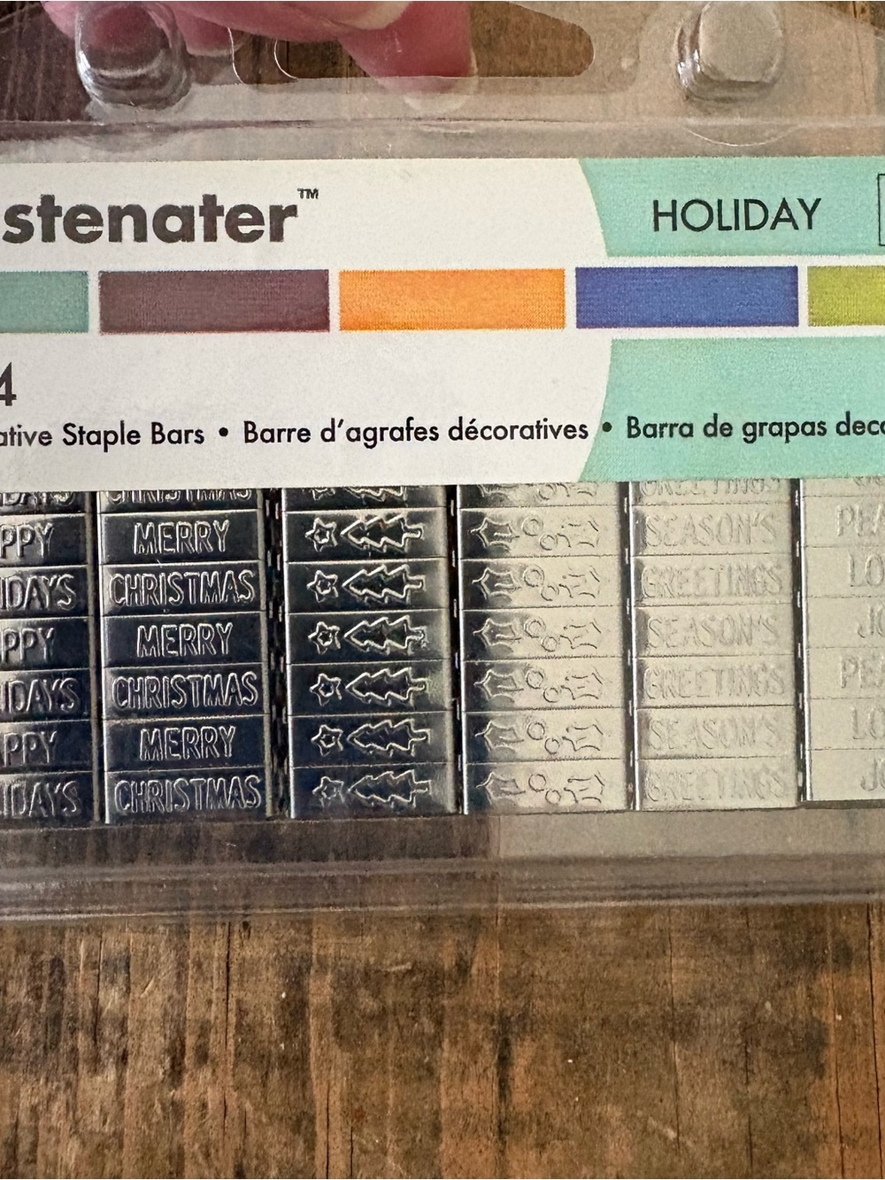 EK Success Fastenater Decorative Staple Bars Lot of 15 - Picture 4 of 9